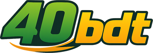 40 bdt site logo for Bangladesh homepage
